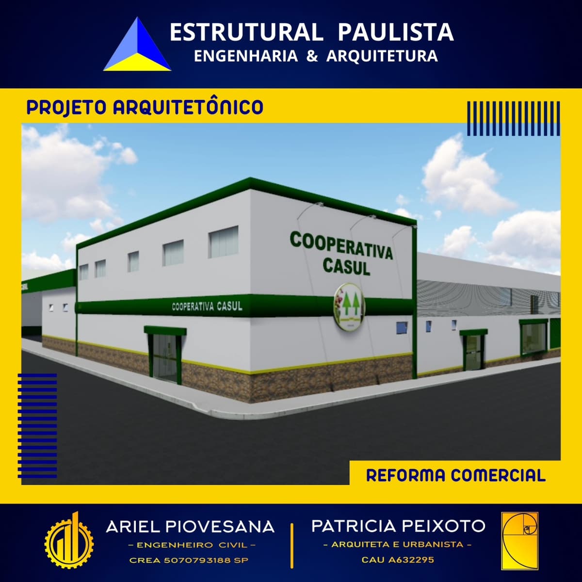 Projeto da Estrutural Paulista 25